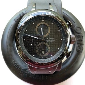 Oris TT3 Chronograph Black Men’s Automatic Watch